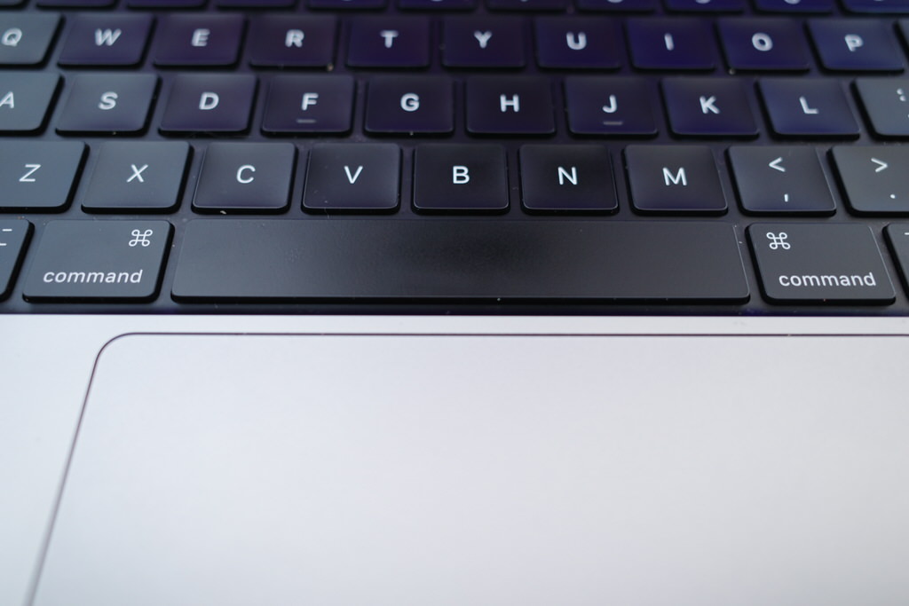 USキーボードMacBookのコマンドキー